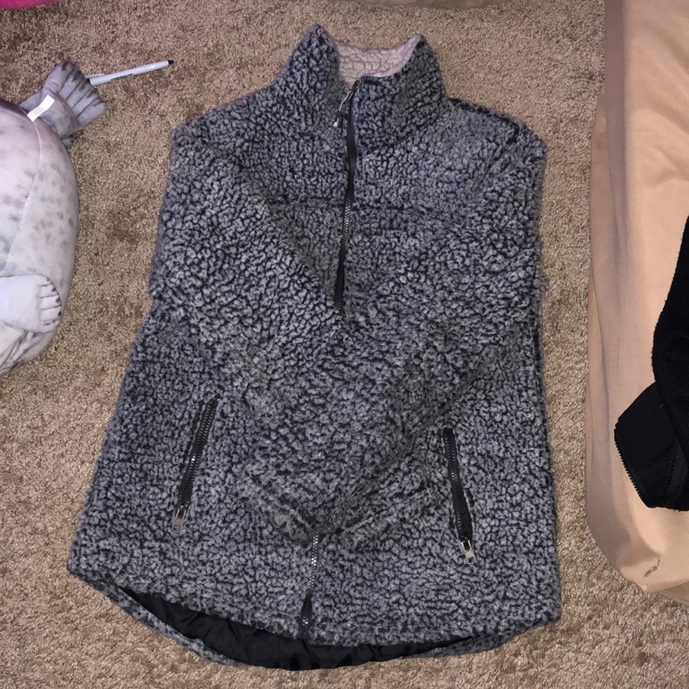 Fluffy jacket